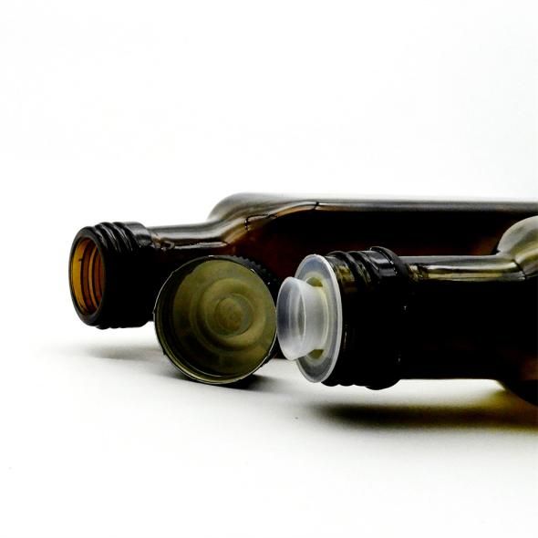 100 ml quadratische Olivenölflasche1